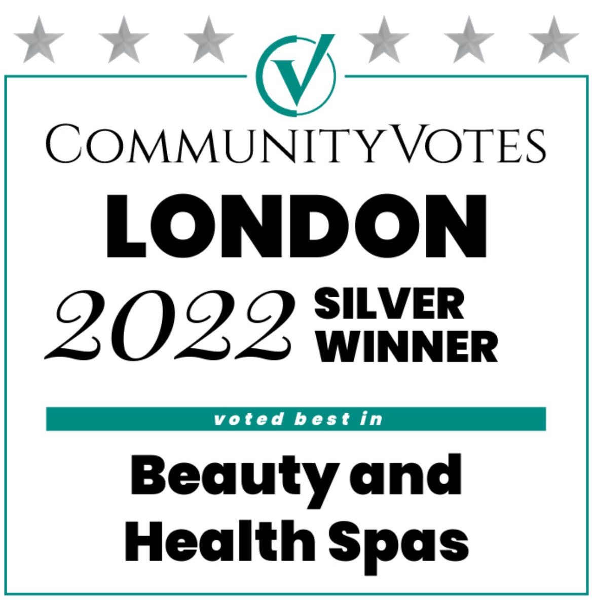 Beauty and Health Spas Silver Winner 2022, Community Votes